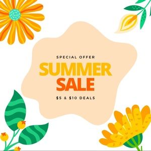 HUGE SUMMER SALE☀️🌸🌺🍦🍧🍭🍉
